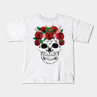 Cute Halloween Skull Kids T-Shirt